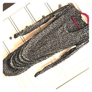 Velvet Black/gray Leopard Dress